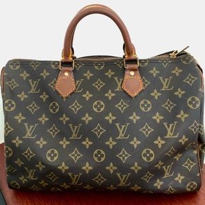 Louis Vuitton Speedy 35 (Authenticated)